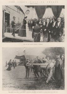 A visita do czar à França
